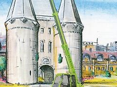 Merlo Panoramic Evolution p 27.9 EVX [CZĘŚCI MECHANICZNE] - Zwolnica - Zwrotnica (Części zamienne)