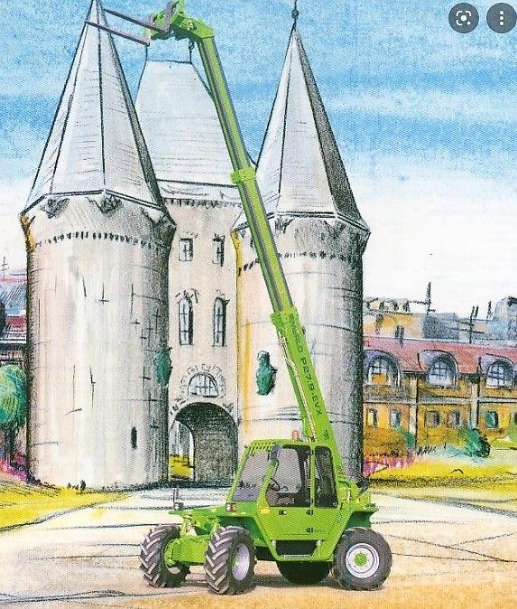 Merlo Panoramic Evolution p 27.9 EVX [CZĘŚCI MECHANICZNE] - Zwolnica - Zwrotnica (Części zamienne)