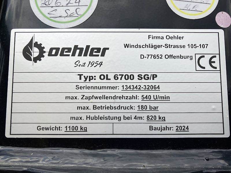 Oehler OL THK 90 P + OL 6700 SG/P