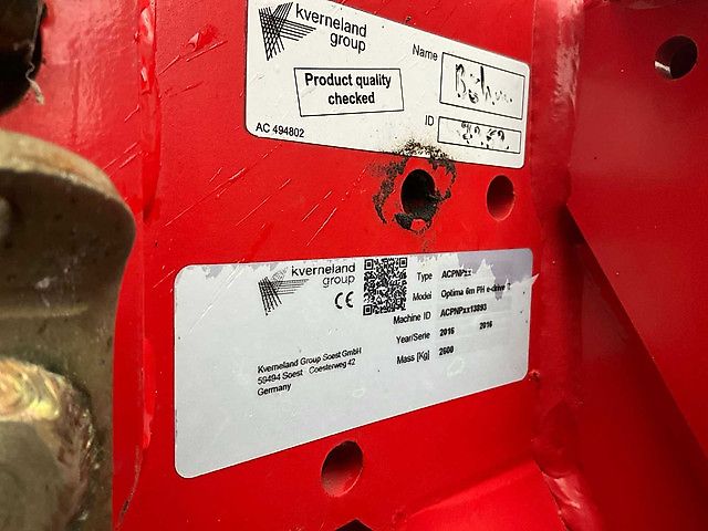 Kverneland Optima HD E-Drive II