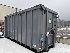 Container för lastväxlare med metallnät Komprimera 35m3