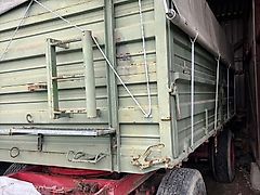 KG-AGRAR Hummel-HKD-12/ 3-Seiten-Kipper mit Abdeckplane und Förderschnecke