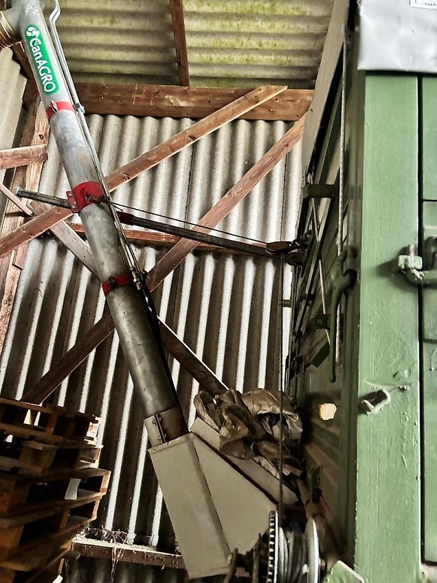 KG-AGRAR Hummel-HKD-12/ 3-Seiten-Kipper mit Abdeckplane und Förderschnecke