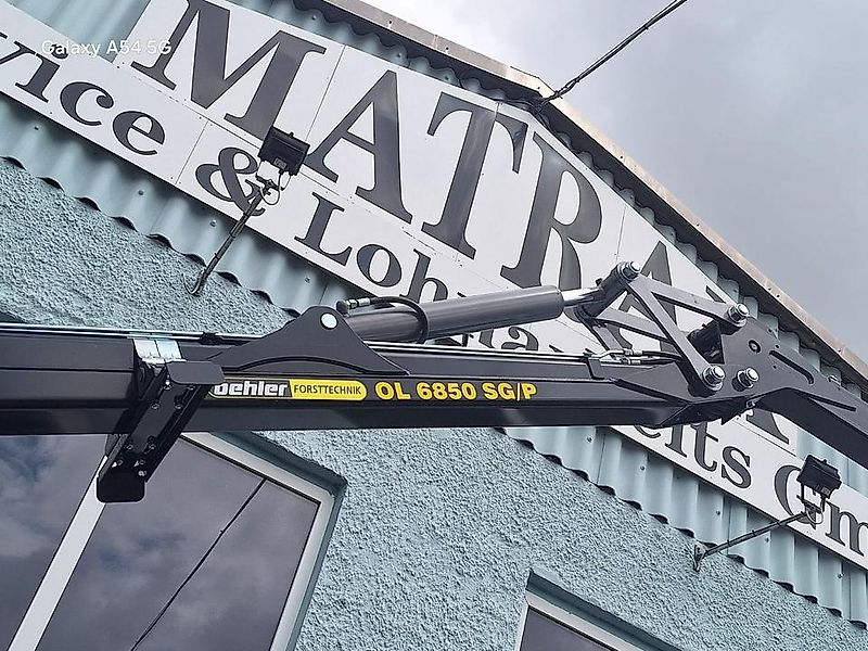 Oehler Holzrückewagen OL THK 90 Lenkachse neuem Kran OL 685SG/P