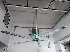 Deckenventilator,Stalllüfter Stalllüftung,Brise Ventilator HVLS 7