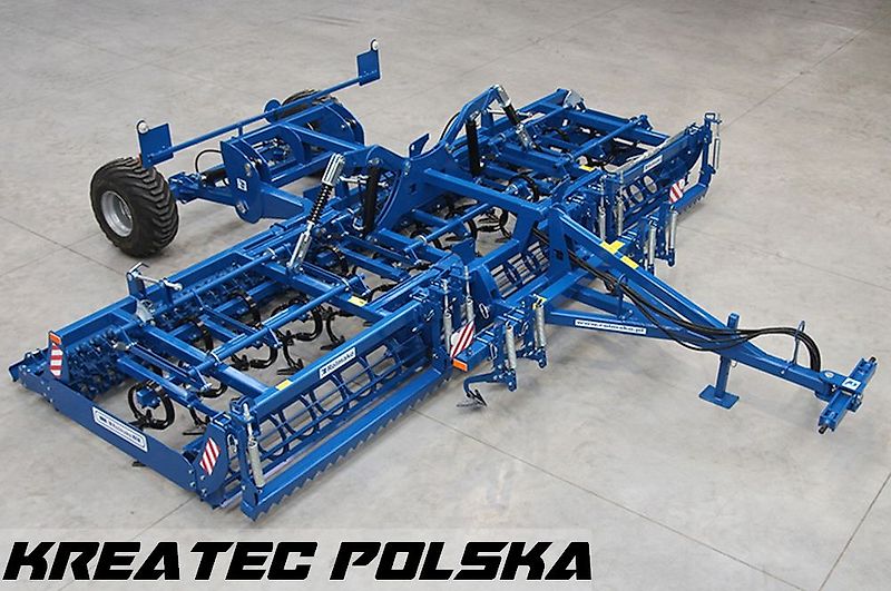 Rolmako Saatbettkombination kompakt U 684 mit Zinken SG, gehängte Version, Breiten von 2,5 m bis 6 m