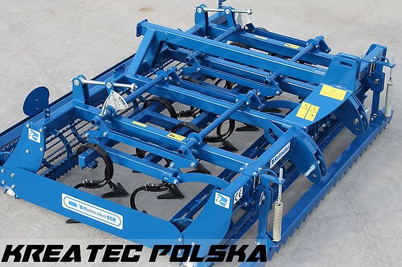 Rolmako Saatbettkombination kompakt U 684 mit Zinken SG, gehängte Version, Breiten von 2,5 m bis 6 m