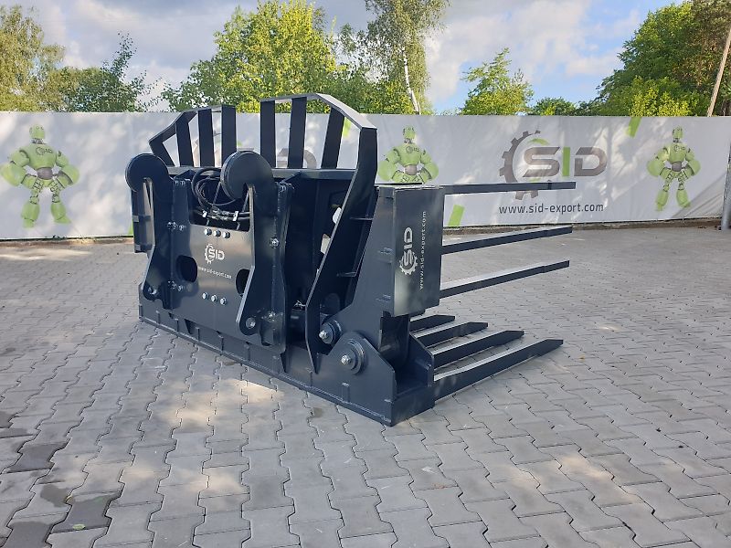 SID Grüngutgabel Silagegabel Silogabel Grasgabel hydraulisch Klappbar 3,5m