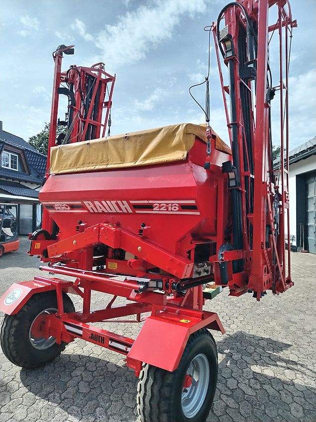 Rauch Rauch Aero 1212 bis 1224 Pneumatikstreuer Fahrgestell für Düngerstreuer FGS2500 EBE 25 Km/h zur Enlastung des Schleppers mit Zapfwellenbock & Dreipunktaufnahme des Pneumaticstreuers