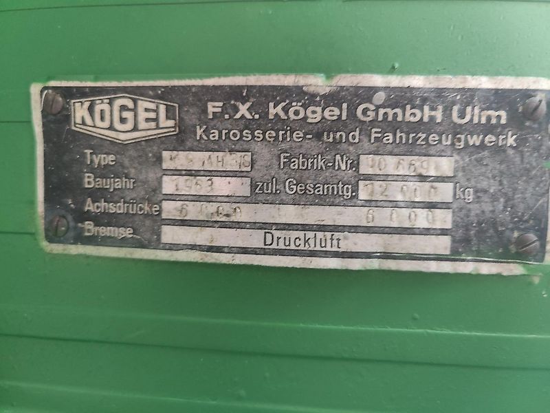 Kögel K8 MH 3/S
