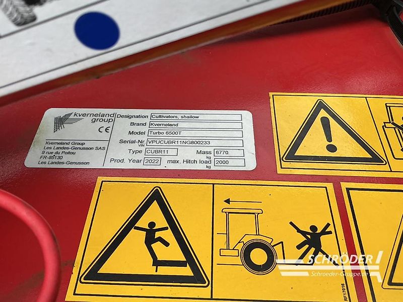 Kverneland TURBO 6500 T | NEU