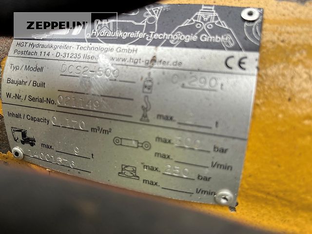 Hydraulik-Greifer-Technologie Greifer ZZ2-400