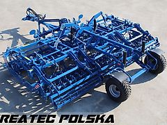 Rolmako Saatbettkombination kompakt / Kompaktgrubber U 684 PRO mit Zinken SU, halb-aufgehängte Version, Breiten von 2,5 m bis 6 m