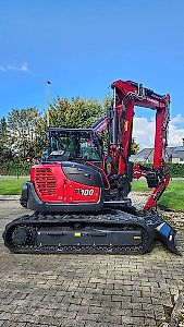 Yanmar SV100-2A 2PB Verstellausleger Powertilt HS08