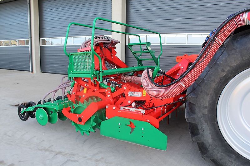 AGRO Masz Ikar Fronttank+Säschiene Doppelscheibe