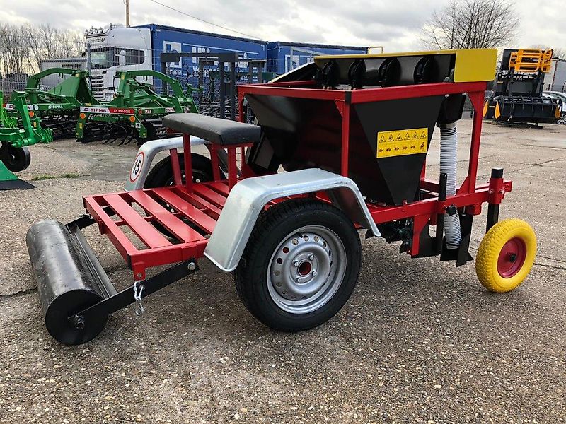 Top-Agro Automatische Pflanzmaschine für Knoblauch, Saubohne, Zwibeln, Tulpen