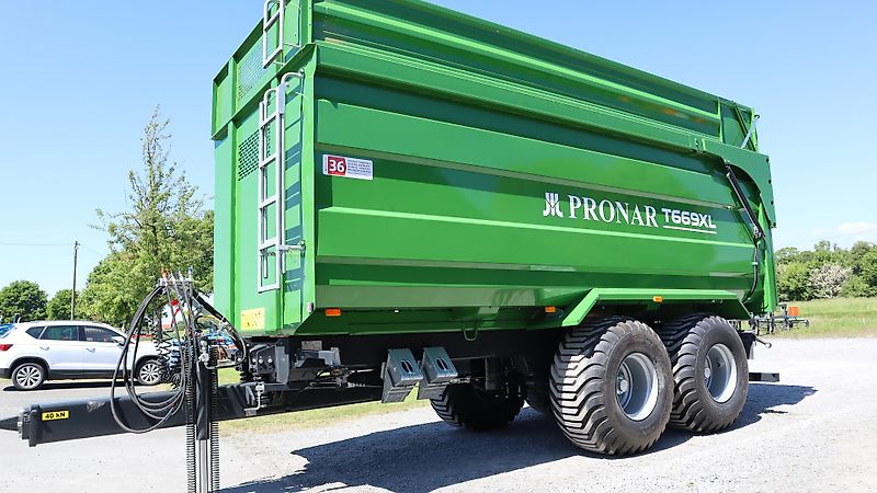 Pronar T669XL Wannen - Muldenkipper mit Aufsätze und Bereifung 600/55-22.5--