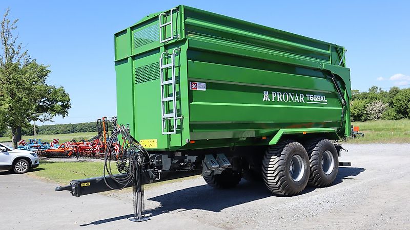 Pronar T669XL Wannen - Muldenkipper mit Aufsätze und Bereifung 600/55-22.5--