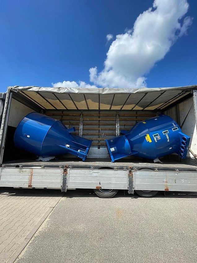 Dozamech Getreidemischanlage / Feed mixer / Melangeuse de fourrage / Miscelatore di mangime / Кормосмеситель / Mieszalnik H-033/2 1000 kg