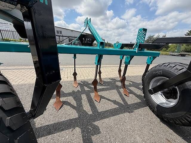 BM Maschinenbau Front Grubber 2 BALKIG mit Doppelherzscharen und großen Rädern