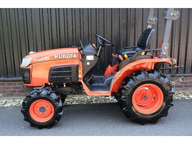 Kubota B1830 4WD minitractor 18pk | kenteken | 871h