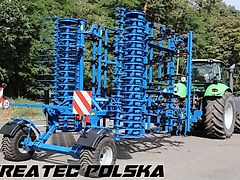 Rolmako Grubber universal / Universalgrubber U 497 halb-gehängte Version für Saatbettbereitung mit Zinken SS (Feder 45x12 mm) von 3 m bis 6 m