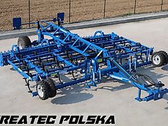 Rolmako Grubber universal / Universalgrubber U 497 halb-gehängte Version für Saatbettbereitung und Stoppelbearbeitung mit Zinken SW (Feder 70x12 mm) von 3 m bis 6 m