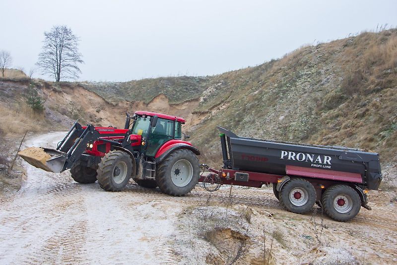 Pronar T 701 HP Hardox Halfpipe Erdmulde 22 to