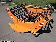 KMZ Ballenauflöser, Ballenabwickler elektrisch, Motor mit Reduktor