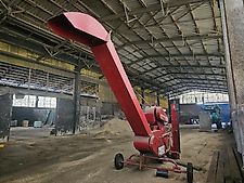 Rostelnash Getreideschleuder + Verladeturm/ Verladesilo Getreidescheuer mit Siloturm