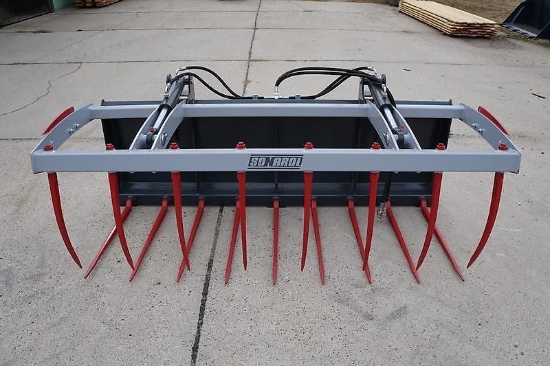 Sonarol Krokodil-Zange Greifer 1,8 m für Teleskoplader