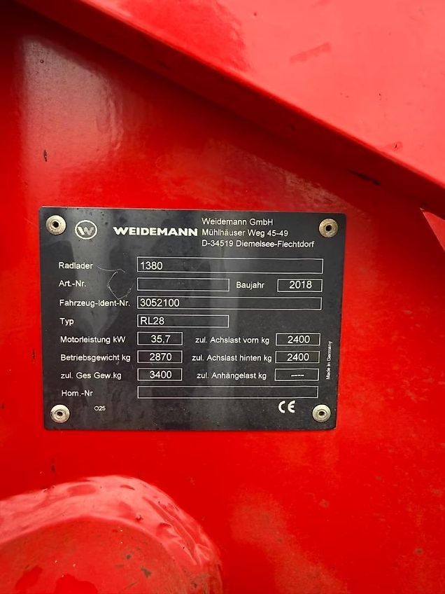 Weidemann 1380